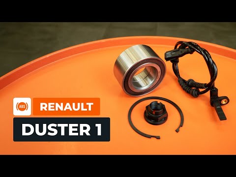 Radlager und ABS-Sensoren vorne bei RENAULT DUSTER 1 wechseln [AUTODOC TUTORIAL]