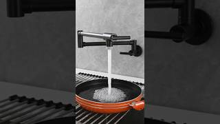 Tecmolog Brass ORB Pot Filler Faucet Wall Mount Kitchen Sink Tap Double Joint Faucet