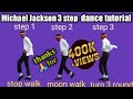 how to dance like Michael Jackson in hindi 3 dance step sikhe (dance tutorial)
