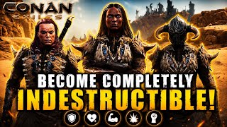 Conan Exiles: Become COMPLETELY INDESTRUCTIBLE! Ultimate Thrall Build Guide (2026)