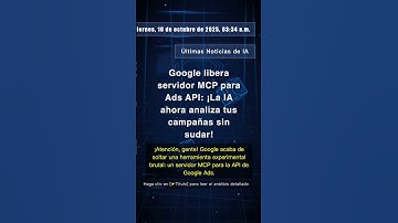 🧐👉 Google libera servidor MCP para Ads API: ¡La IA ahora analiza tus campañas sin ... #QixNewsAI