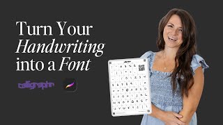 How to Turn Your Handwriting into a Font screenshot 1