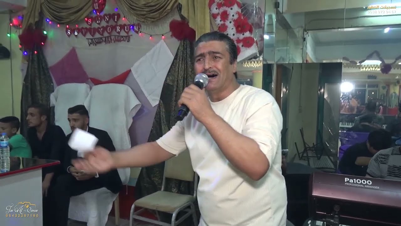 الفنان محمد الزوري من أفراح عشيرة الخراج زفاف العريس مصطفى ج1