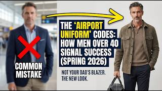 The Airport Uniform Codes: How Men Over 40 Signal Success (Spring 2026)
