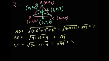 Introduction to 3D Geometry, Misc Exercise, Class XI NCERT, Solutions - Muaz Siddiqui, IIT Kharagpur