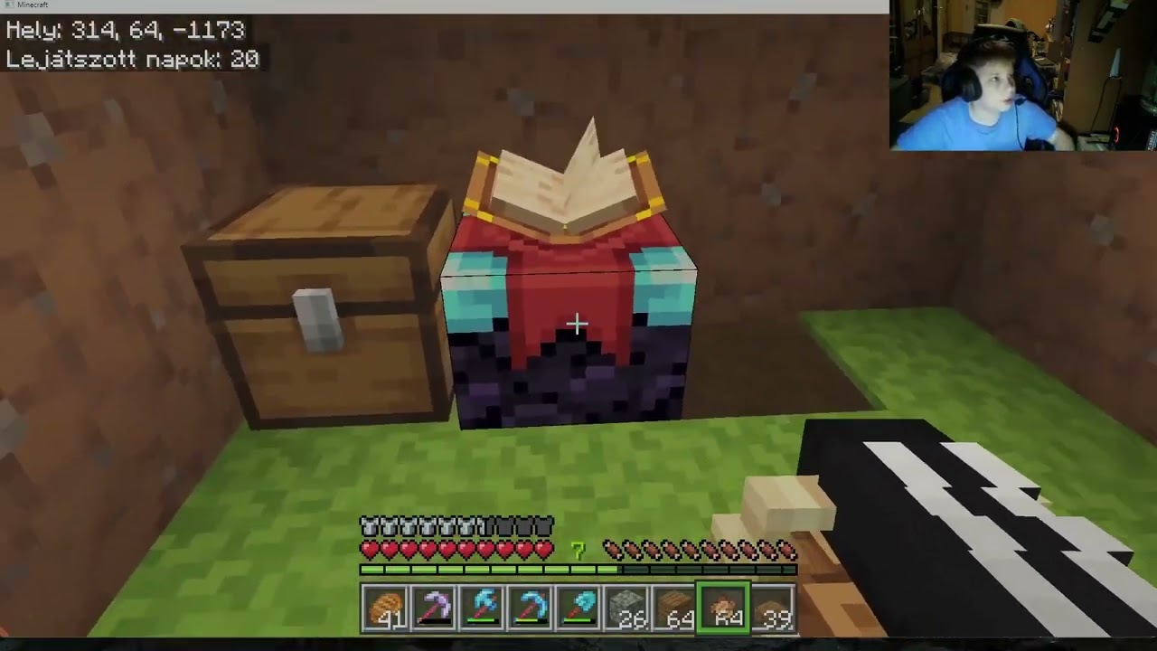 Agyerek - Minecraft túlélő - Action Stuff - 4. rész. - házépítés