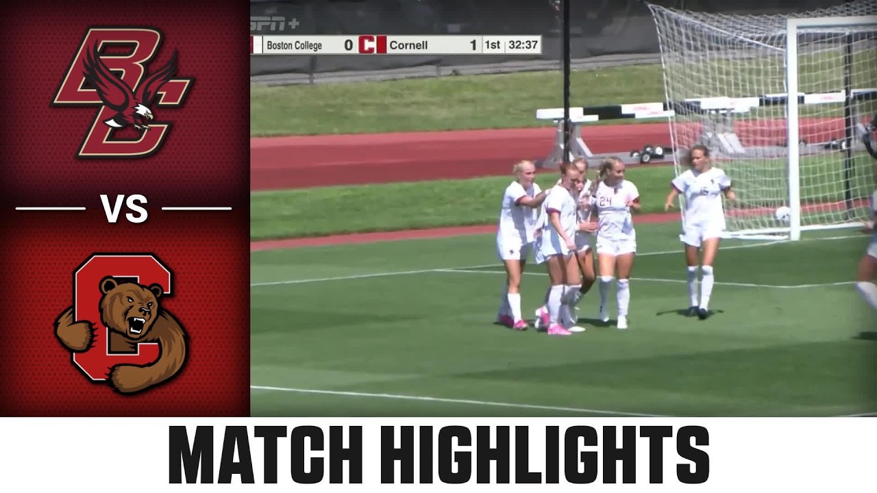 Boston College vs. Cornell Match Highlights | 2026 ACC Women's Soccer