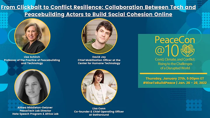 PeaceCon@10: Collaboration Between Tech and Peacebuilding Actors to Build Social Cohesion Online