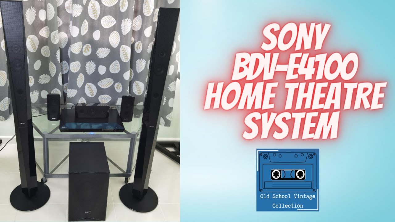Sony BDVE4100 Home Theater System Sound Test for Sound Mode and Music