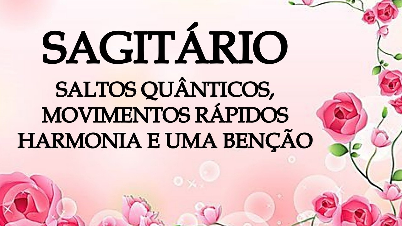 🌷SAGITÁRIO🌷UMA NOTICIA CHEGA RÁPIDO, RESPIRAR, CRIAR UMA VIDA FELIZ