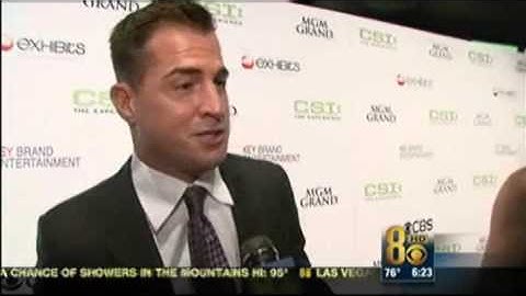 George Eads at the CSI Experience