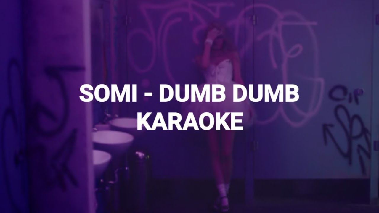 SOMI    DUMB DUMB KARAOKE with Easy Lyrics