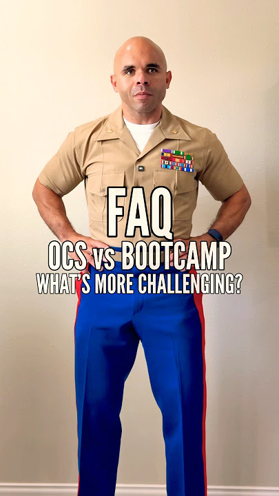 BOOTCAMP vs OCS. #ocs #marines #usmc #marinecorps #military #bootcamp