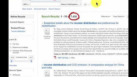 Journal Articles - Where and How to Find - Economics