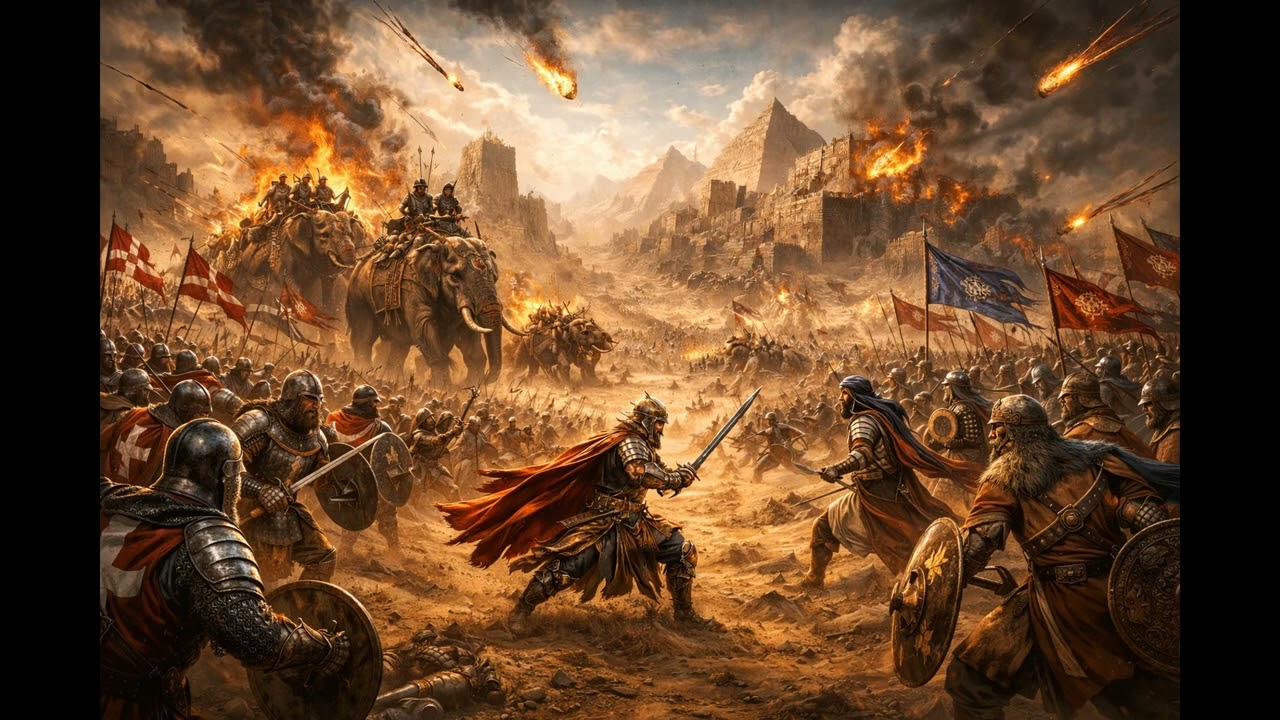 Desert of Fire — Epic Battle Music | Cinematic War Theme