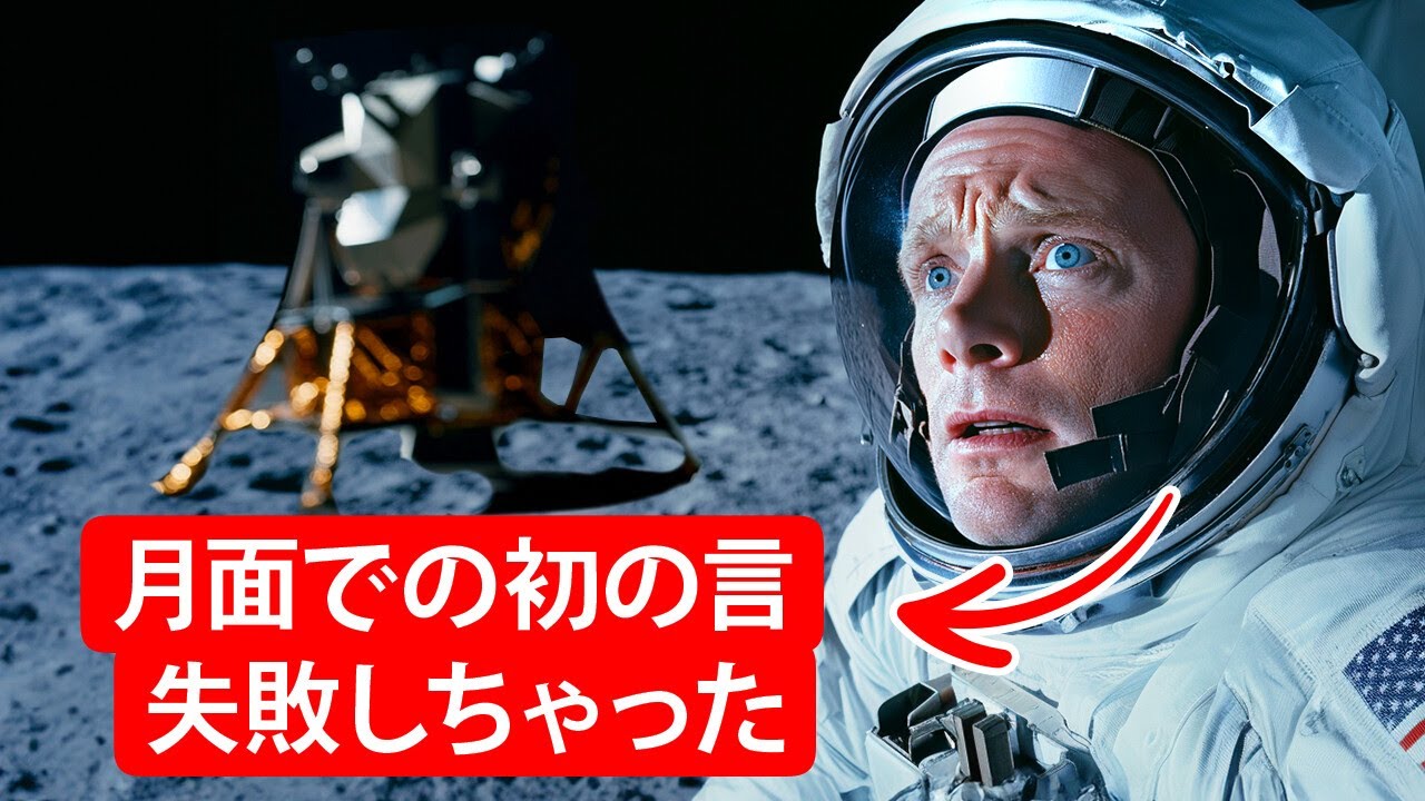 ニール・アームストロングが月で実際に言った言葉