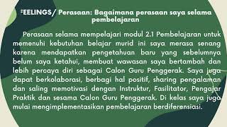 JURNAL REFLEKSI DWI MINGGUAN MODUL 2.1