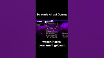 SO WURDE ICH PERMA WEGEN HACKING AUF GOMME GEBANNT... 🤣 #shorts