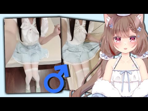 當男娘穿上蘿莉塔公主風...