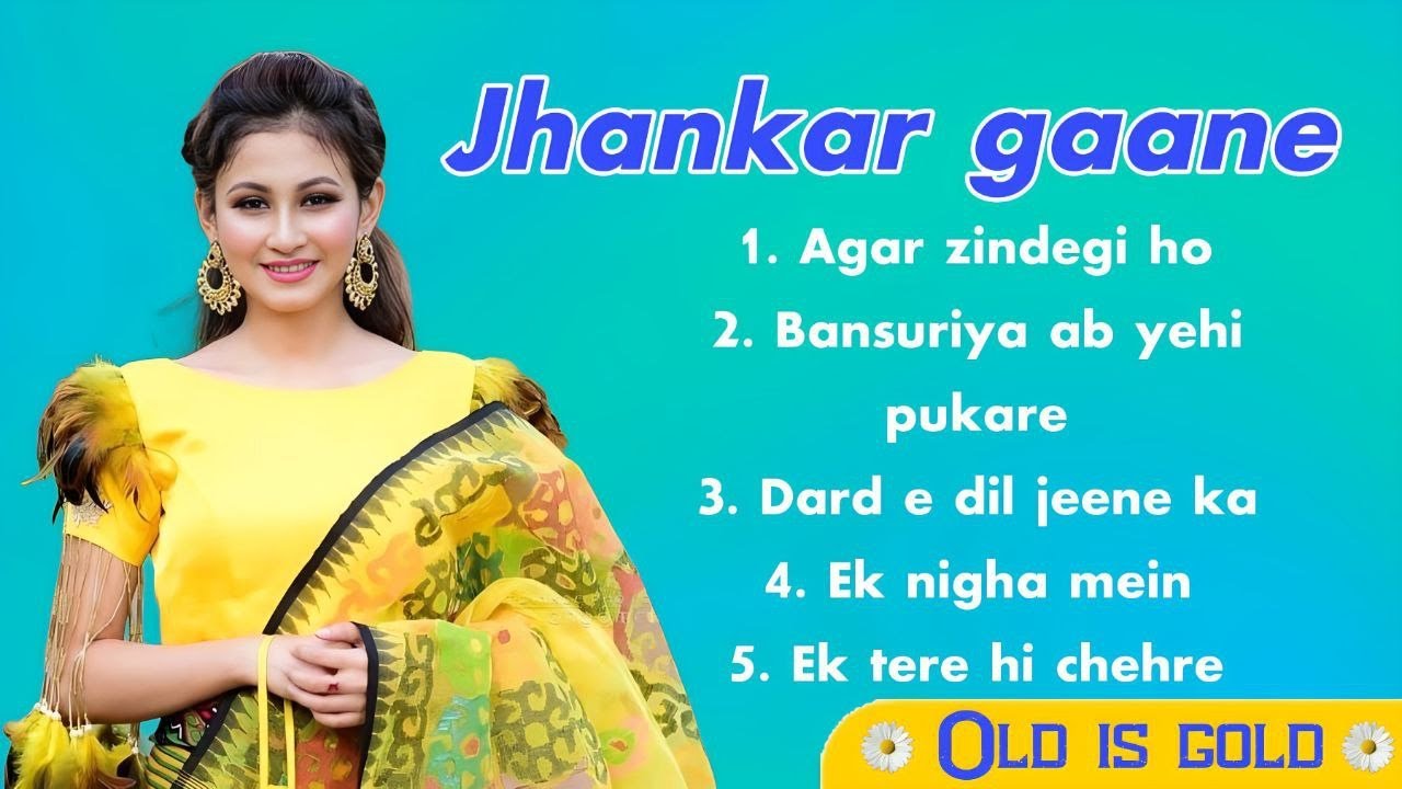 Jhankar Hindi Gana🌹Sadabahar Song 💖हिंदी गाने 💔Jhankar Beat Filmi Gaane