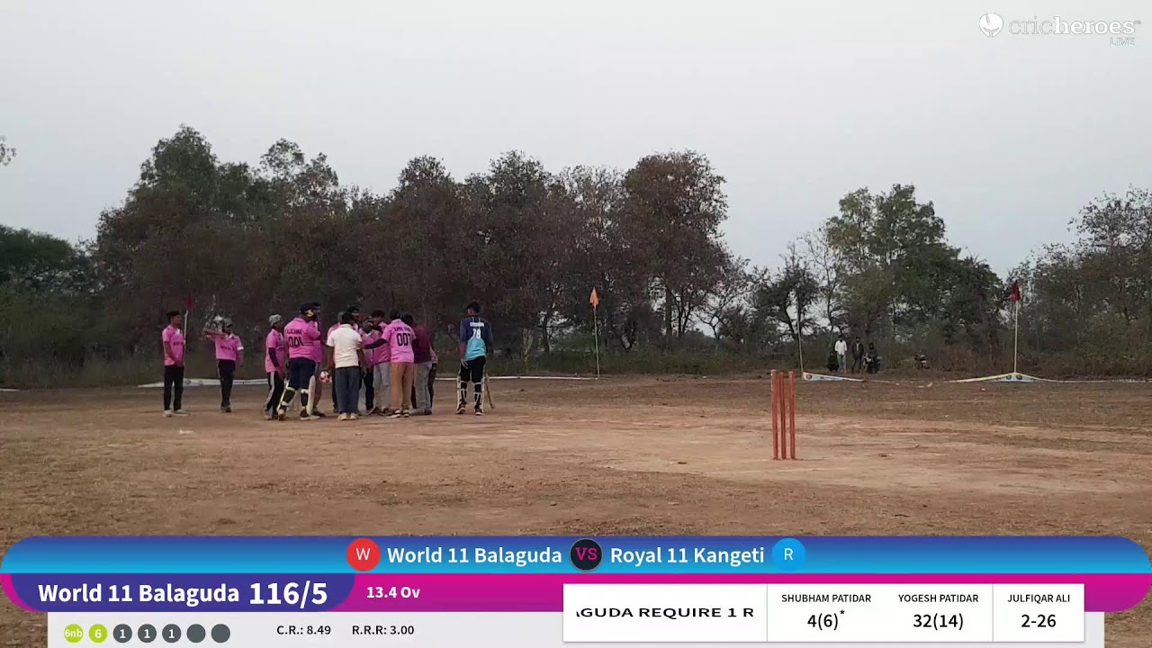 Royal 11 Kangeti vs World 11 Balaguda live cricket match | Kajli Kheda Premier League  live - Kajli