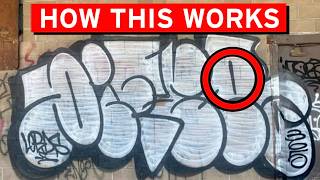 Draw Better Graffiti Throw ups and Pieces With THIS - Negative Space Management