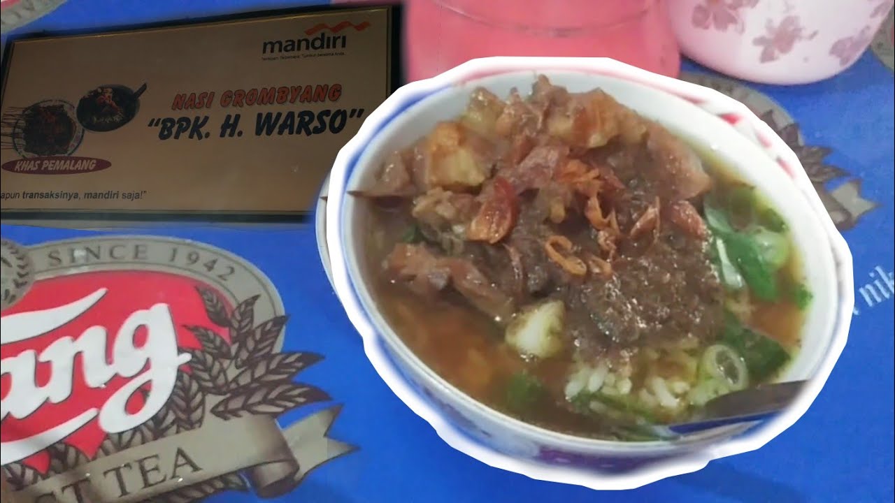 NASI GROMBYANG || KULINER ENAK KHAS PEMALANG 