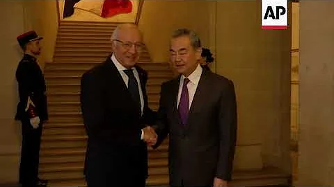 China's top diplomat in Paris - DayDayNews