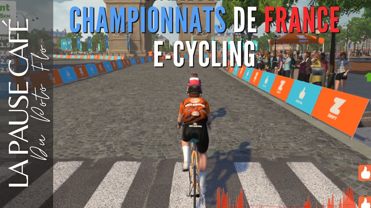 Championnats de France de E-Cycling: La Pause Café du Poto Flo #34