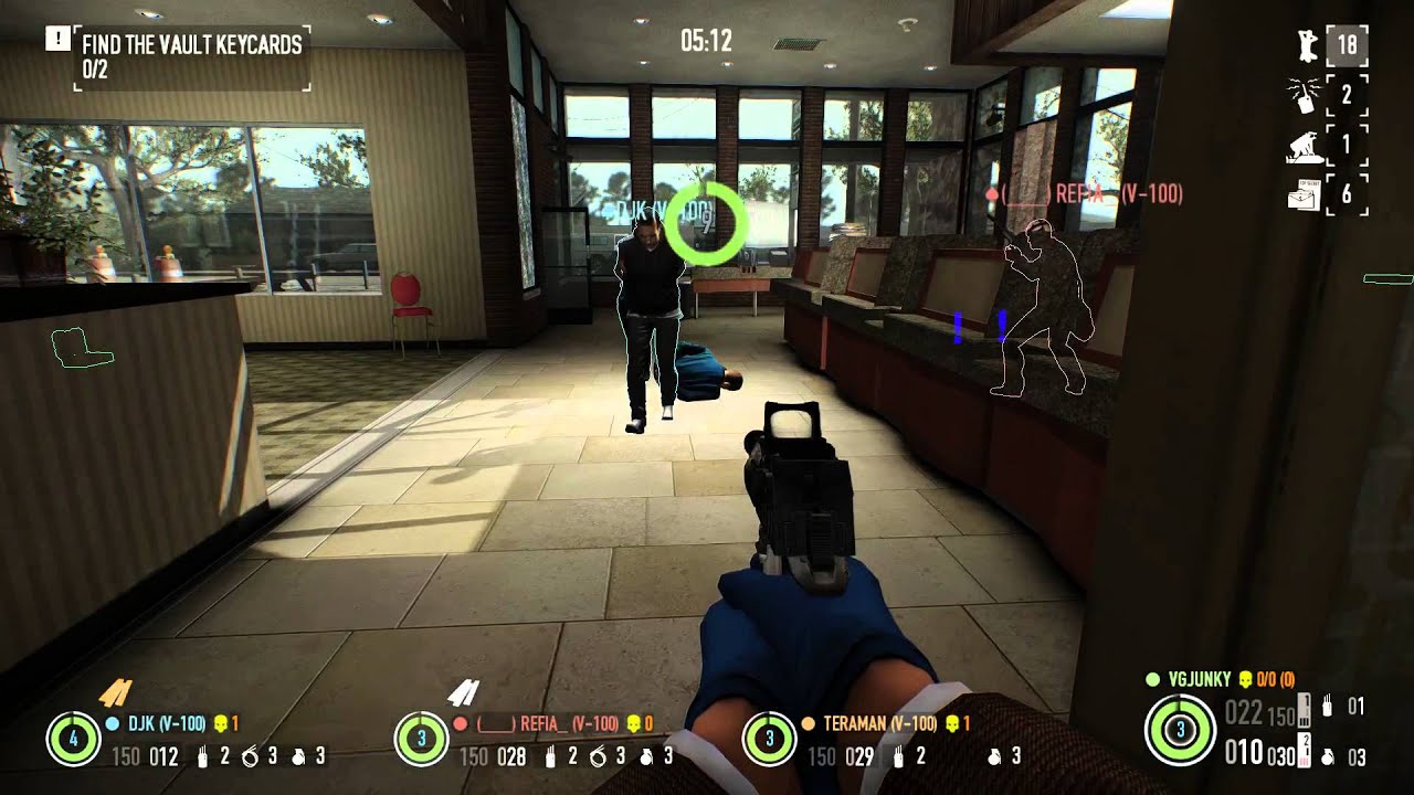 Payday 2 Achievement Grind - GO Bank Stealth (No Civ Kills)