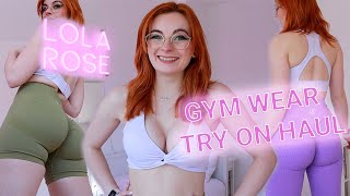 SEXY gym wear try on haul