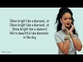 Diamonds  rihanna lyrics 