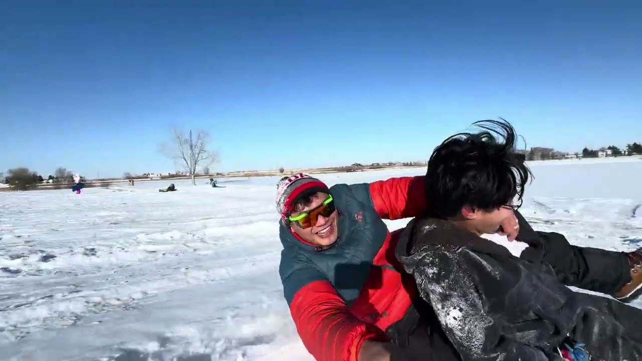 #buhaycanada #sleddingfun para-paraan lang para maging masaya tayo 