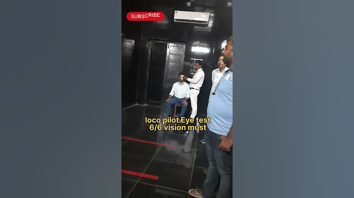लोको पायलट EYE test। देख लो आँखों की जांच कैसे होती है? indian railway #vlog#locopilot# #viral