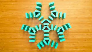 How to Build a Snowflake in Dominoes by H5 Domino Community 38,543 views 4 months ago 6 minutes, 20 seconds