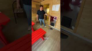 Самая просторная баня на нашей выставке - Квадро Делюкс 6х4м