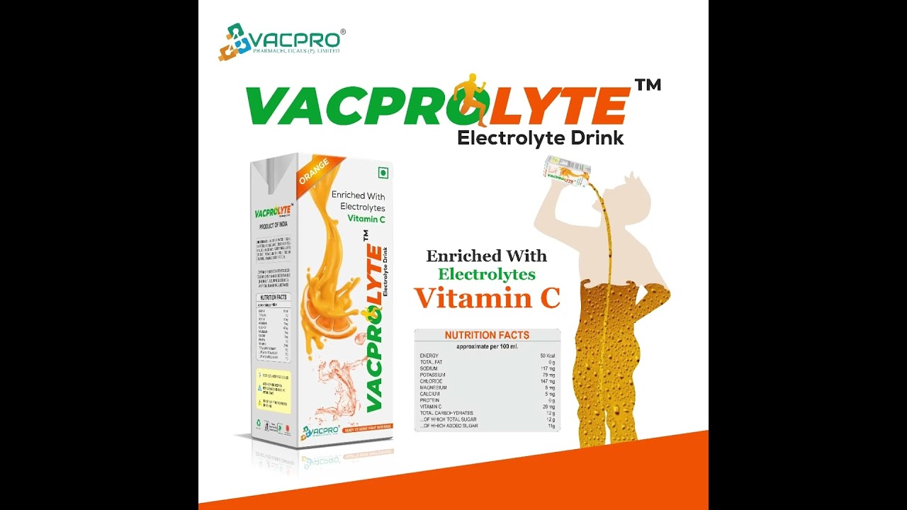 VACPROLYTE DRINK (ELECTROLYTE DRINK IN TETRA PACK 200ML)