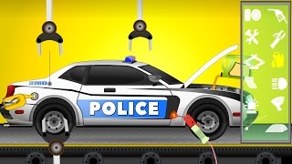 Police Car Repair | Car Garage | Video for Kids | Police Cars Cartoon for Children screenshot 4