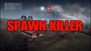 SPAWN KILLING TIGER TANK| battlefield 5 (Conquest)