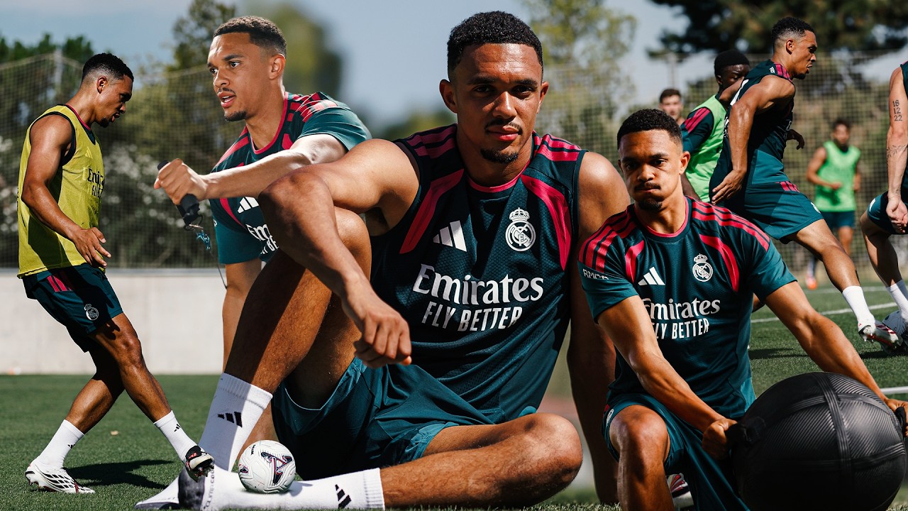 WATCH HIM TRAIN | Trent Alexander-Arnold PLAYER CAM | Real Madrid