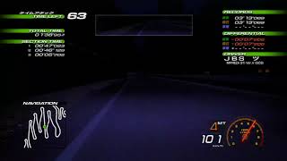 Initial D Extreme Stage (PS3) - Time Attack | Irohazaka UH, GC8, 3:05:568 (lights off)