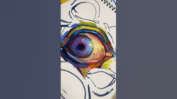 Oil pastels can be so satisfying to use sometimes! #shorts #oilpastel #drawing #art