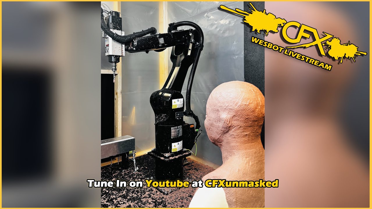 WESBOT LIVE May 8, 2024 cutting a NEW MASK: Texas Slim - Part 2!