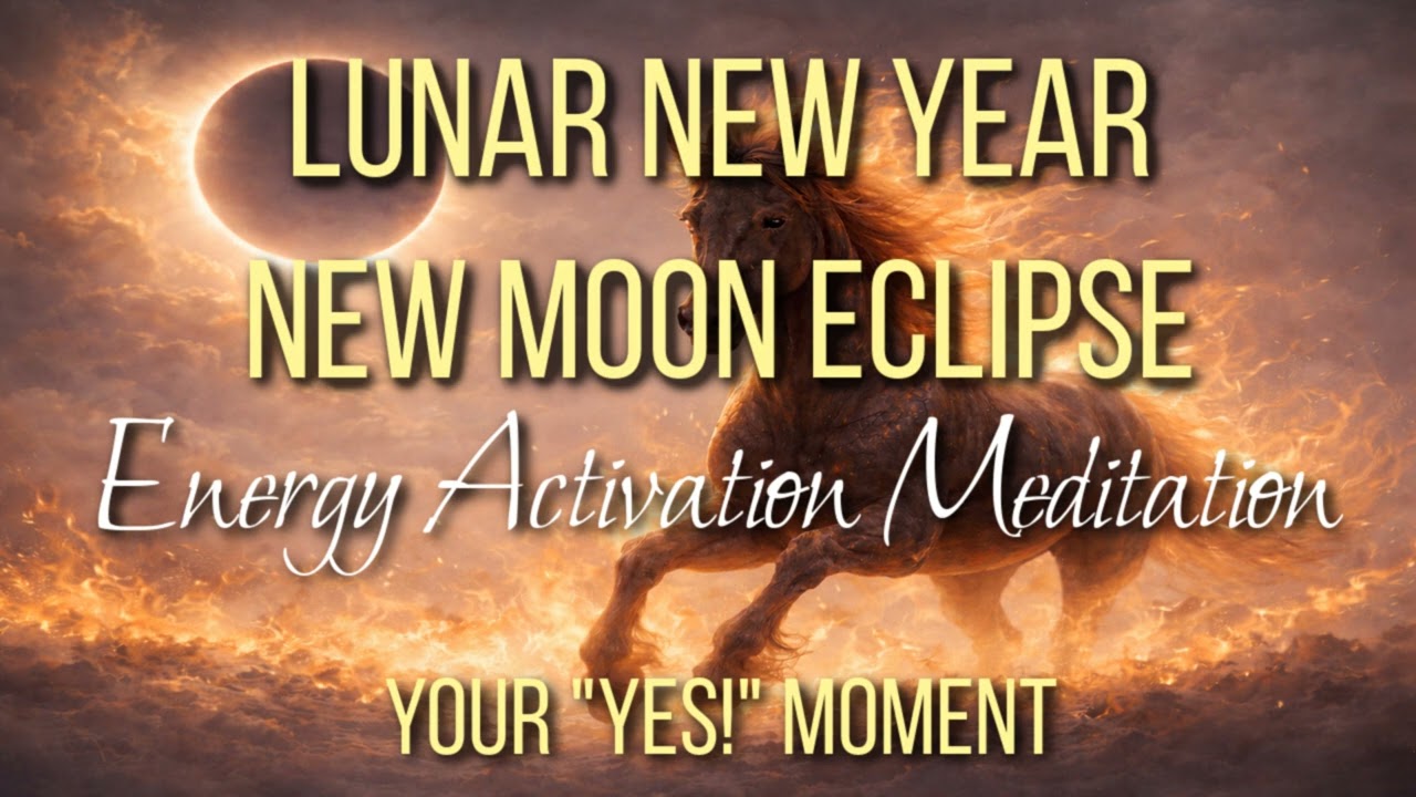 Fire Horse New Moon Initiation 🔥🌑Energy Activation Meditation🌑🔥 Choose Your Ideal Future