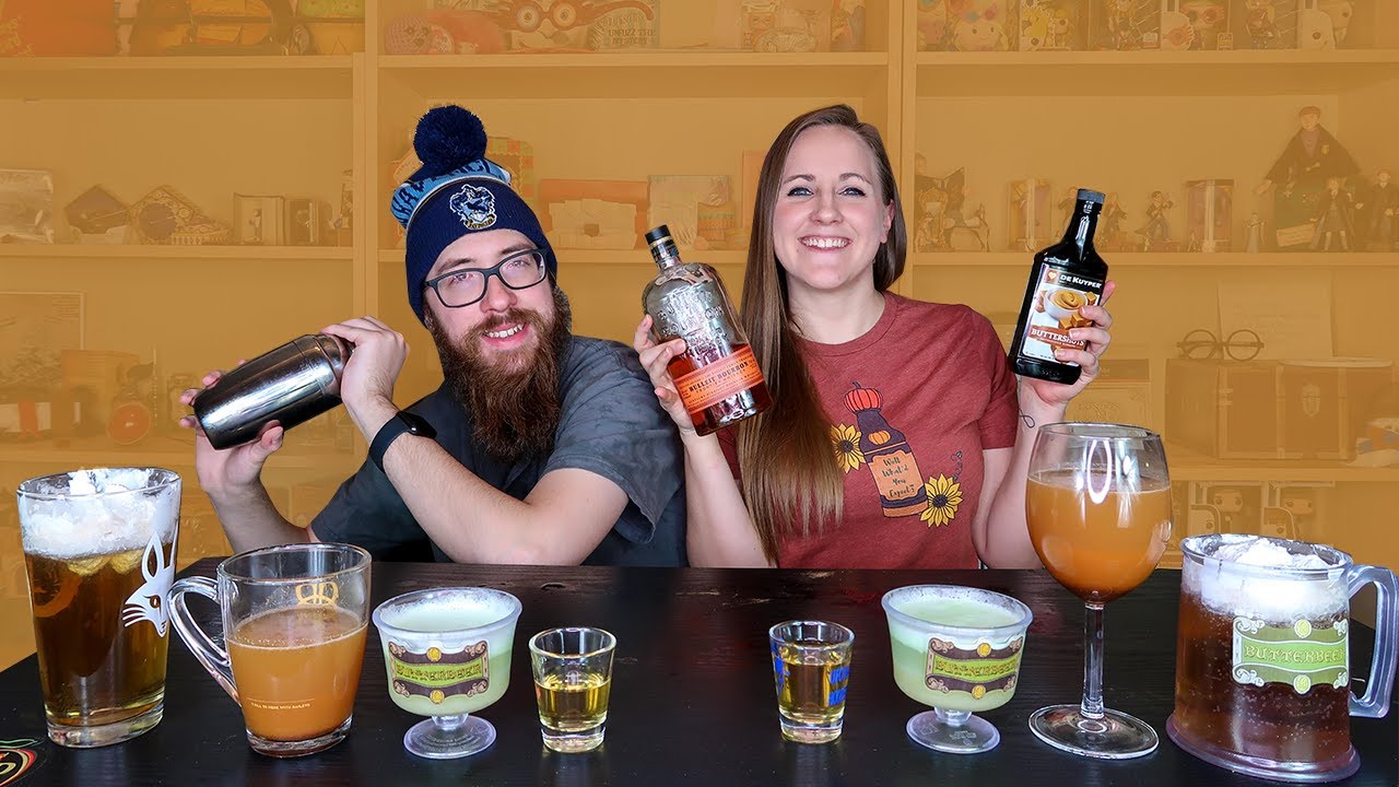 TRYING HARRY POTTER COCKTAILS 🍻