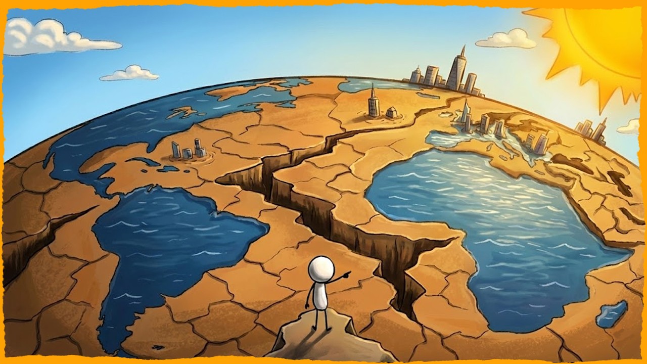 چه می‌شد اگر جای اقیانوس‌ها و خشکی های زمین عوض می‌شد؟ 🌍