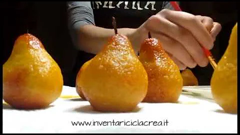 Come diluire i colori per la frutta martorana?
