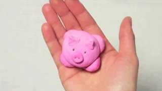 Tutoriel : Modeler un cochon en pate à modeler Patarev - Idées