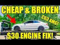 I Bought BROKEN C63 AMG 507 Coupe &amp; Fixed 3 Engine Issues With An Old Italian Mechanics Trick!