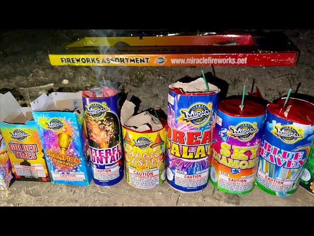 Party Crashers Firework Assortment $50 Value - Unboxing & Demo